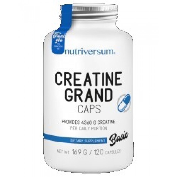 Nutriversum - Creatine Grand Caps | Creatine Monohydrate / 120 caps.