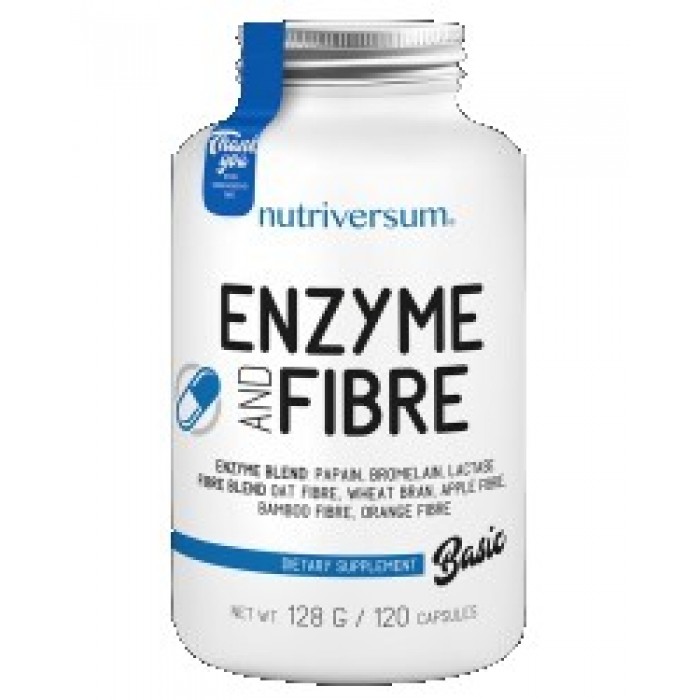 Nutriversum - Enzyme And Fibre Blend / 120 caps.