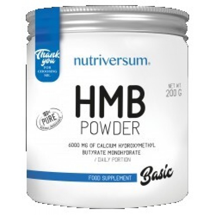 Nutriversum - HMB Powder | 100% Pure / 200 gr.