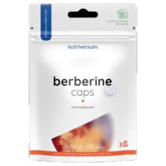 Nutriversum - Berberine 250 mg / 60 капсули, 60 дози