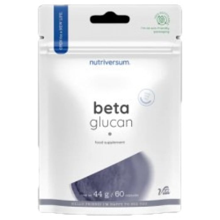 Nutriversum - Beta Glucan 350 mg / 60 капсули, 60 дози