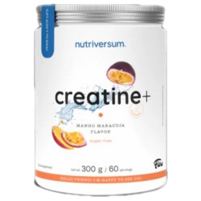 Nutriversum - Creatine+ Sugar Free / 300 грама, 60 дози