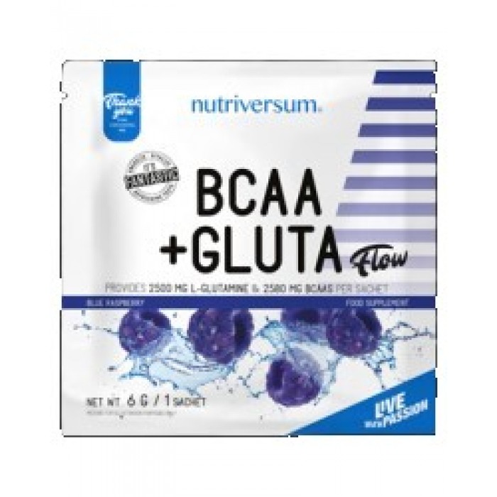 Nutriversum - BCAA + Gluta Powder | Flow / 6 gr.