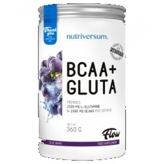 Nutriversum - BCAA + Gluta Powder | Flow / 360 gr.