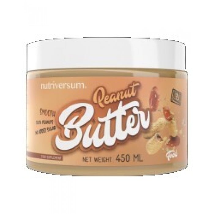 Nutriversum - Peanut Butter Smooth | Keto Friendly / 450 gr.