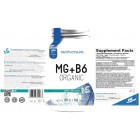 Nutriversum - MG + B6 | Organic Magnesium + Vitamin B6 / 100 tabs.