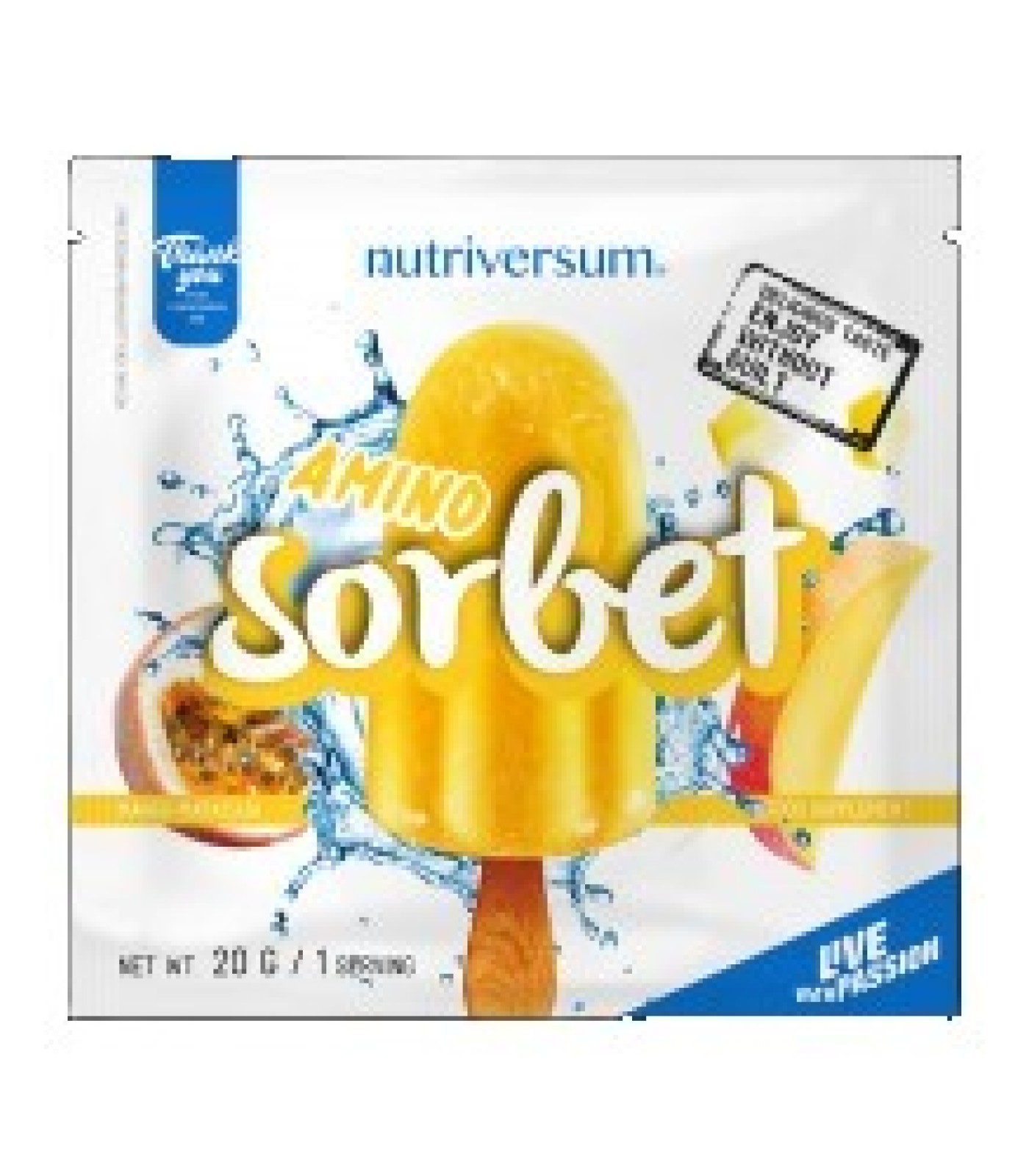 Nutriversum - Amino Sorbet | Ready-to-Freeze Amino Ice Cream / 20 gr.