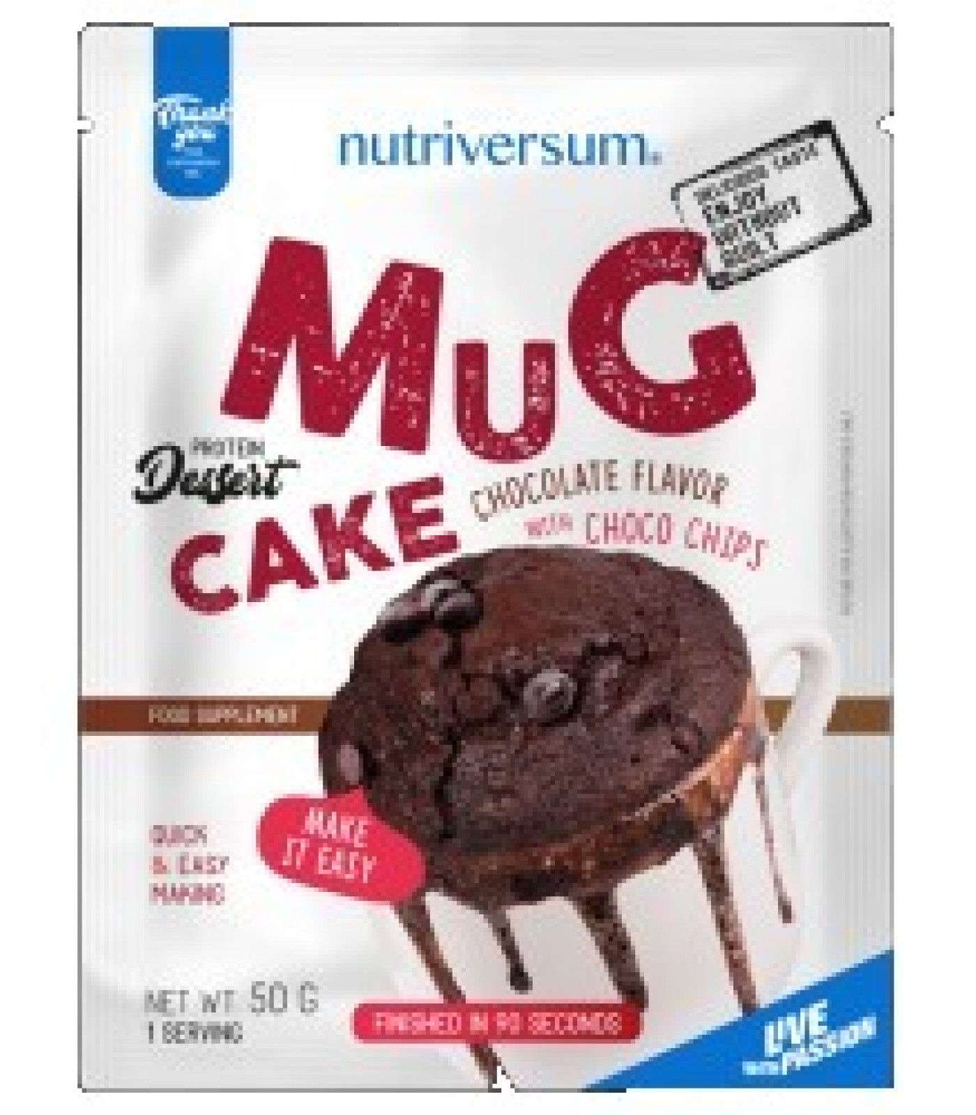 Nutriversum - Mug Cake | Protein Dessert