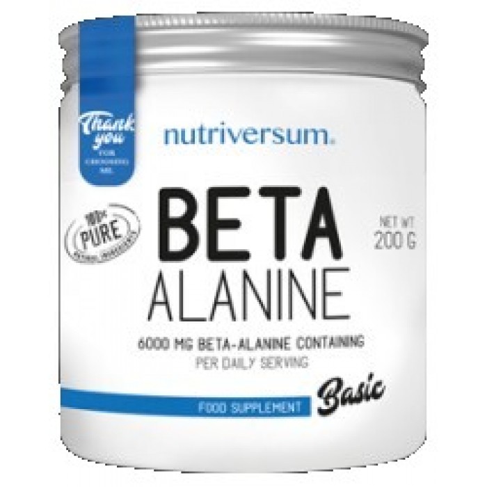 Nutriversum - Beta Alanine Powder | 100% Pure / 200 gr.