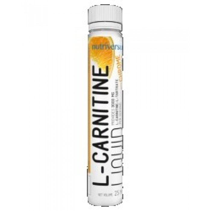 Nutriversum - L-Carnitine Liquid Shot 3000 | with Chromium / 25 ml.