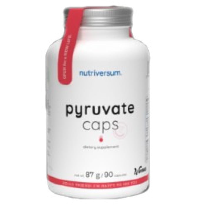 Nutriversum - Pyruvate Caps | Calcium Pyruvate / 90 капсули, 90 дози