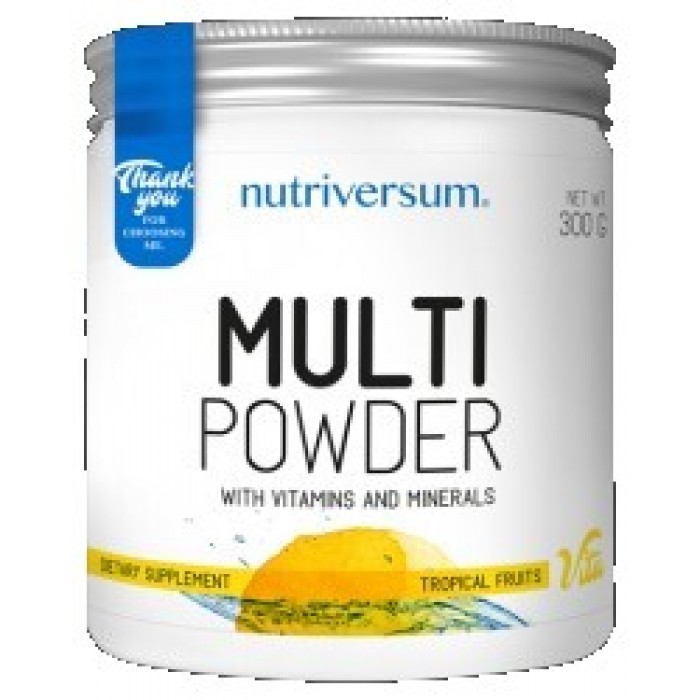 Nutriversum - Multi Powder | With Vitamins & Minerals / 300 gr.