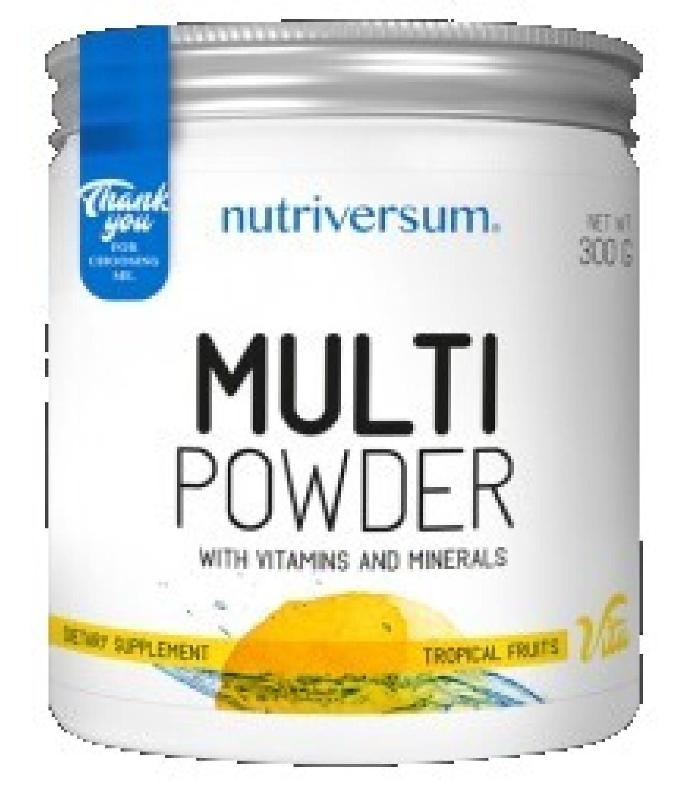 Nutriversum - Multi Powder | With Vitamins & Minerals / 300 gr.