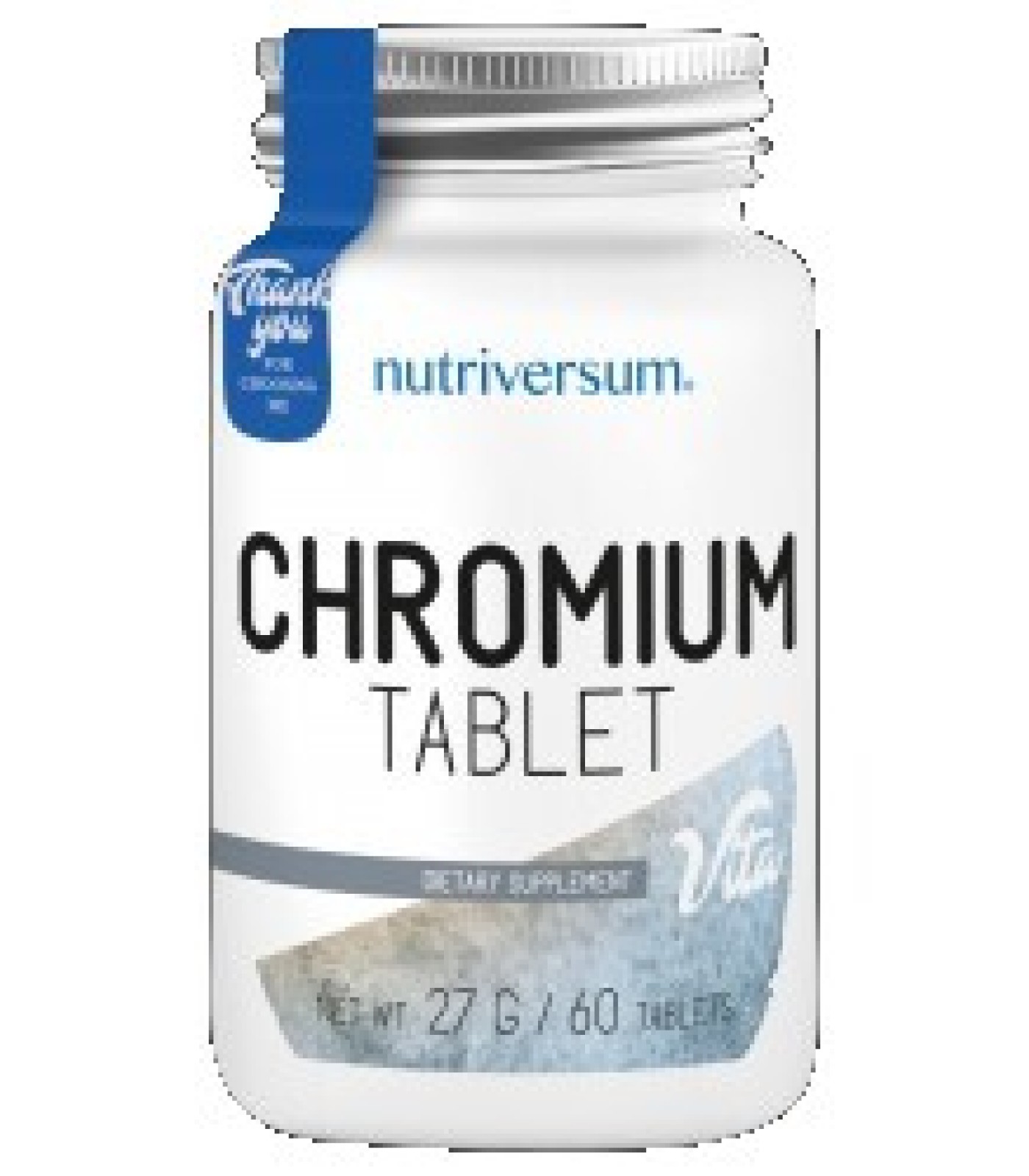 Nutriversum - Chromium Tablet | 200 mcg Chromium Picolinate / 60 tabs.