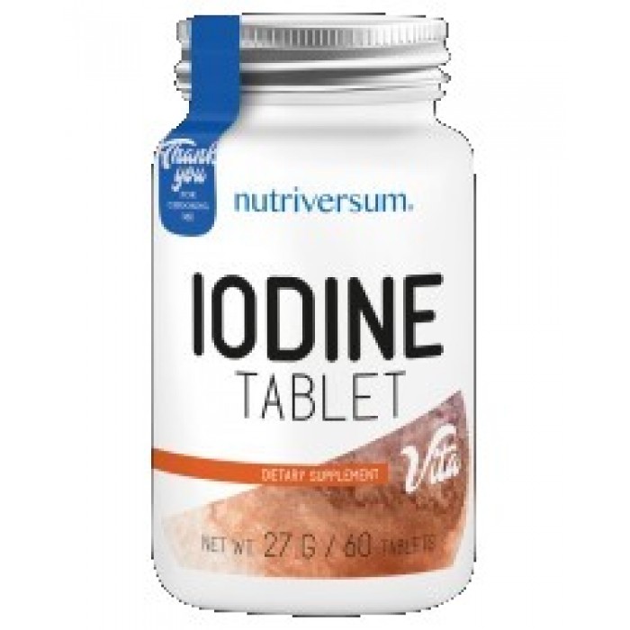 Nutriversum - Iodine Tablet 100 mcg / 60 tabs.