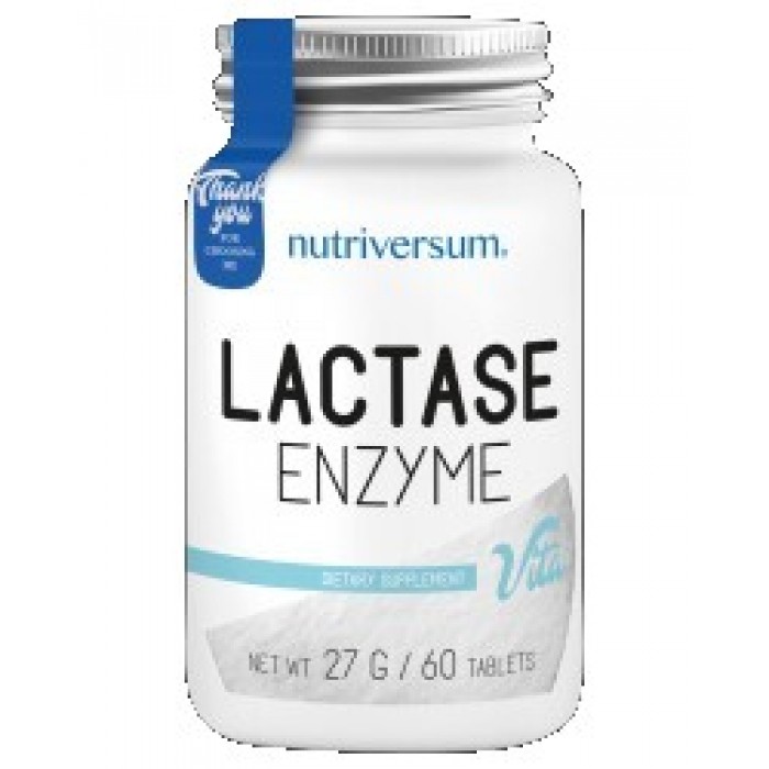 Nutriversum - Lactase Enzyme / 60 tabs.