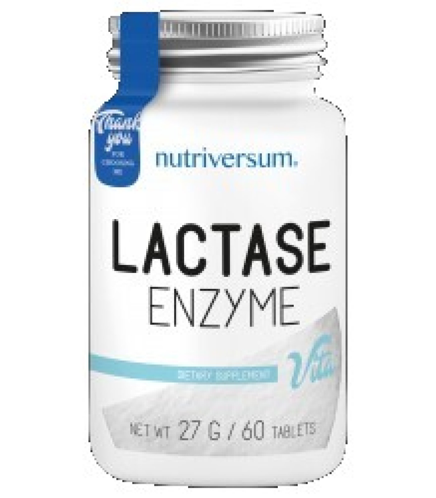 Nutriversum - Lactase Enzyme / 60 tabs.