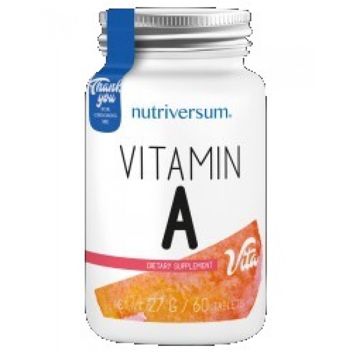Nutriversum - Vitamin A 2500 mcg / 60 tabs. 
