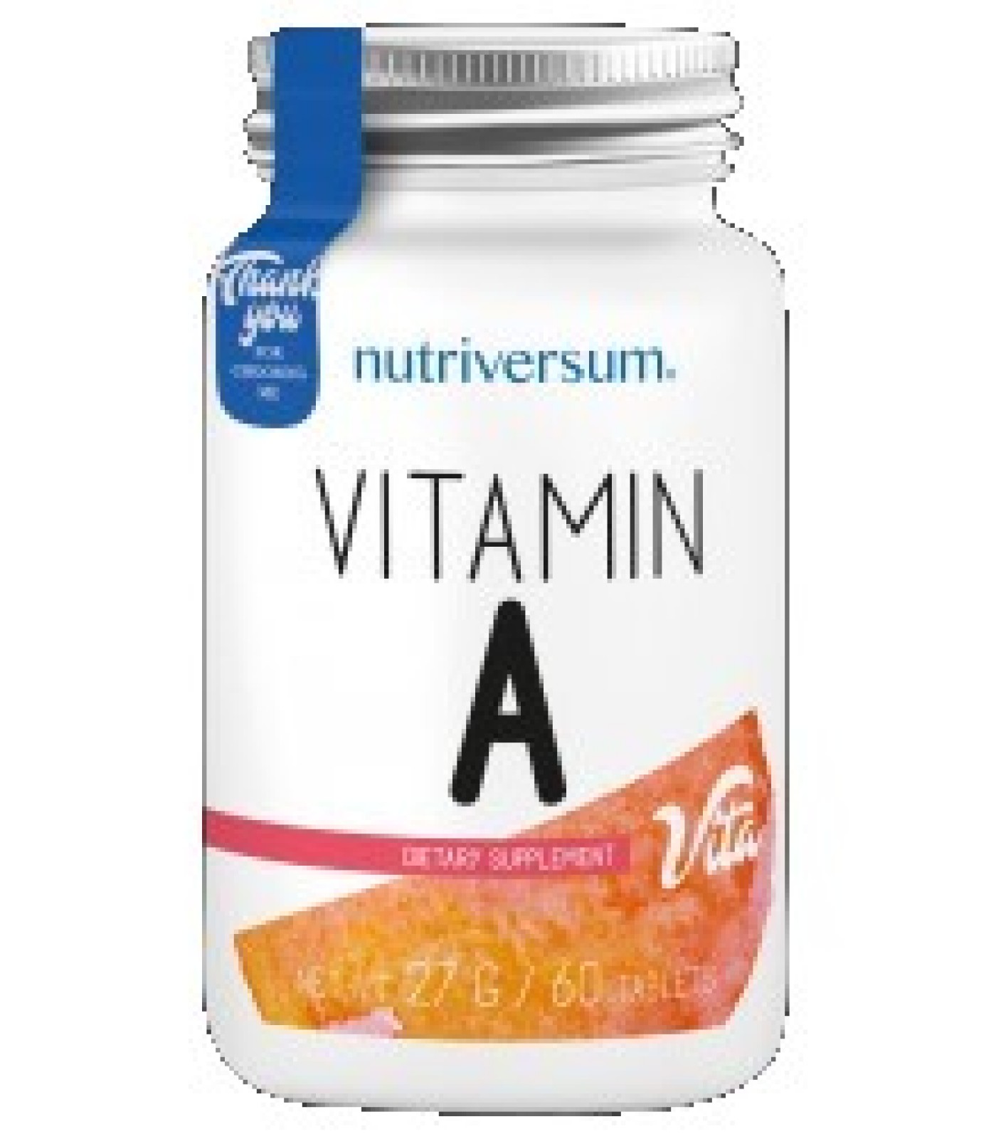 Nutriversum - Vitamin A 2500 mcg / 60 tabs. 