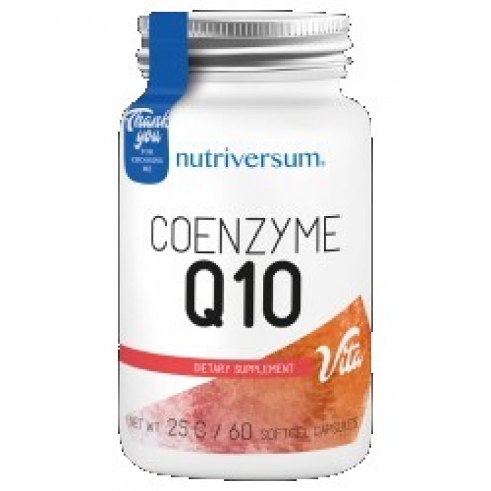 Nutriversum - Coenzyme Q10 | CoQ10 / 60 soft.
