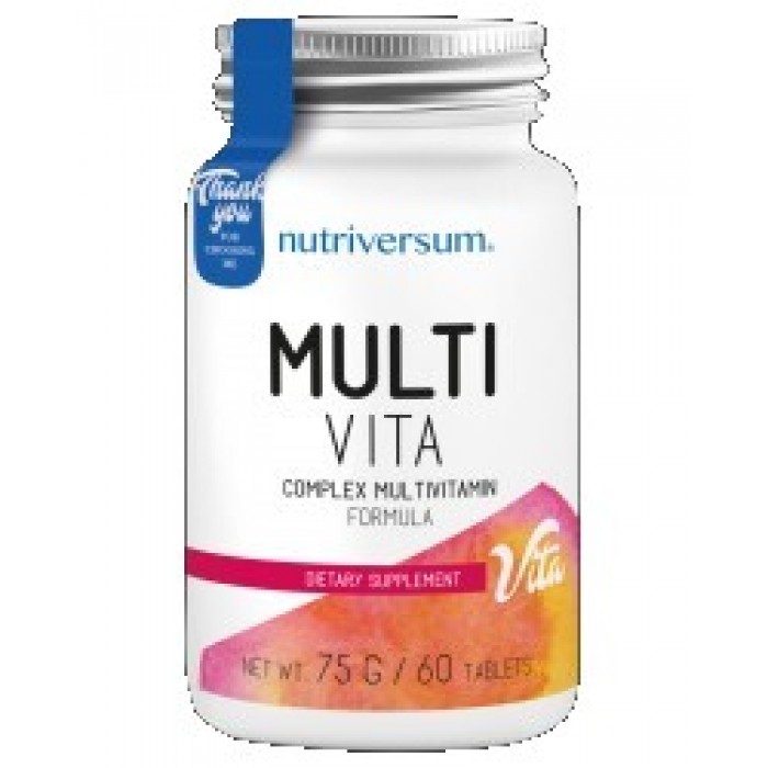 Nutriversum - Multi Vita | Complex Multivitamin Formula / 60 tabs.