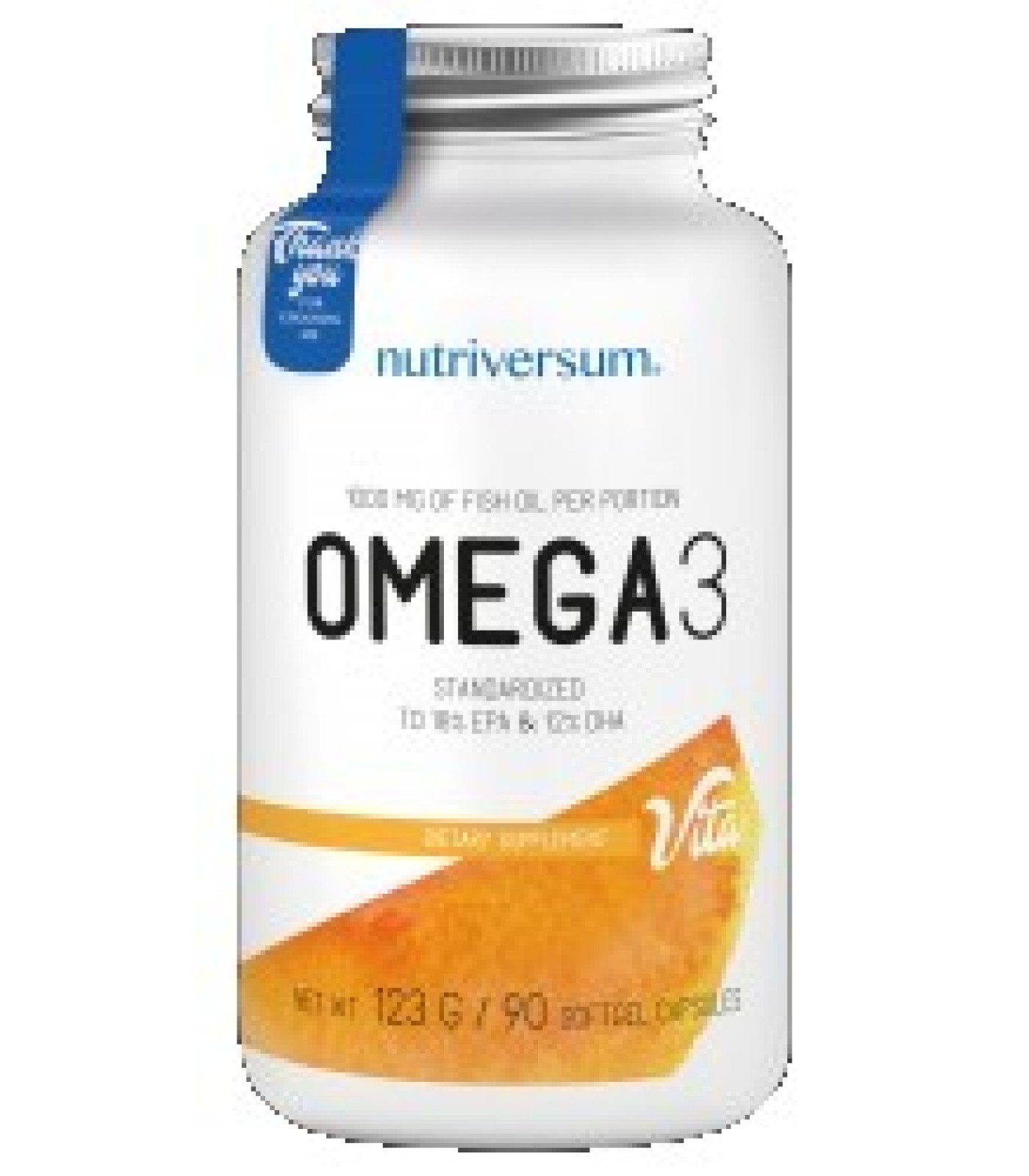 Nutriversum - Omega 3 Fish Oil / 90 soft.