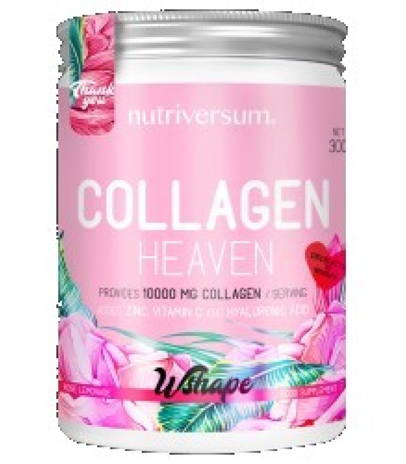 Nutriversum - Collagen Heaven | added Zinc, Vitamin C and Hyaluronic Acid / 300gr.
