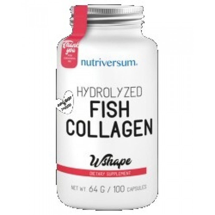 Nutriversum - Hydrolyzed Fish Collagen 500 mg | Dedicated to Women / 100 caps.