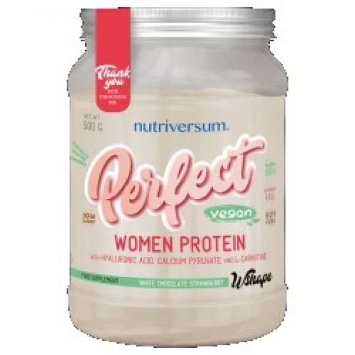 Nutriversum - Perfect | Vegan Women Protein with Hyaluronic Acid, L-Carnitine / 500 gr.