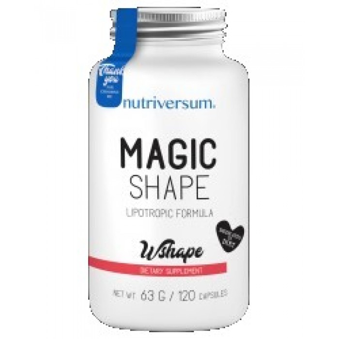 Nutriversum - Magic Shape | Lipotropic Fat Burning Formula for Women / 120 caps.