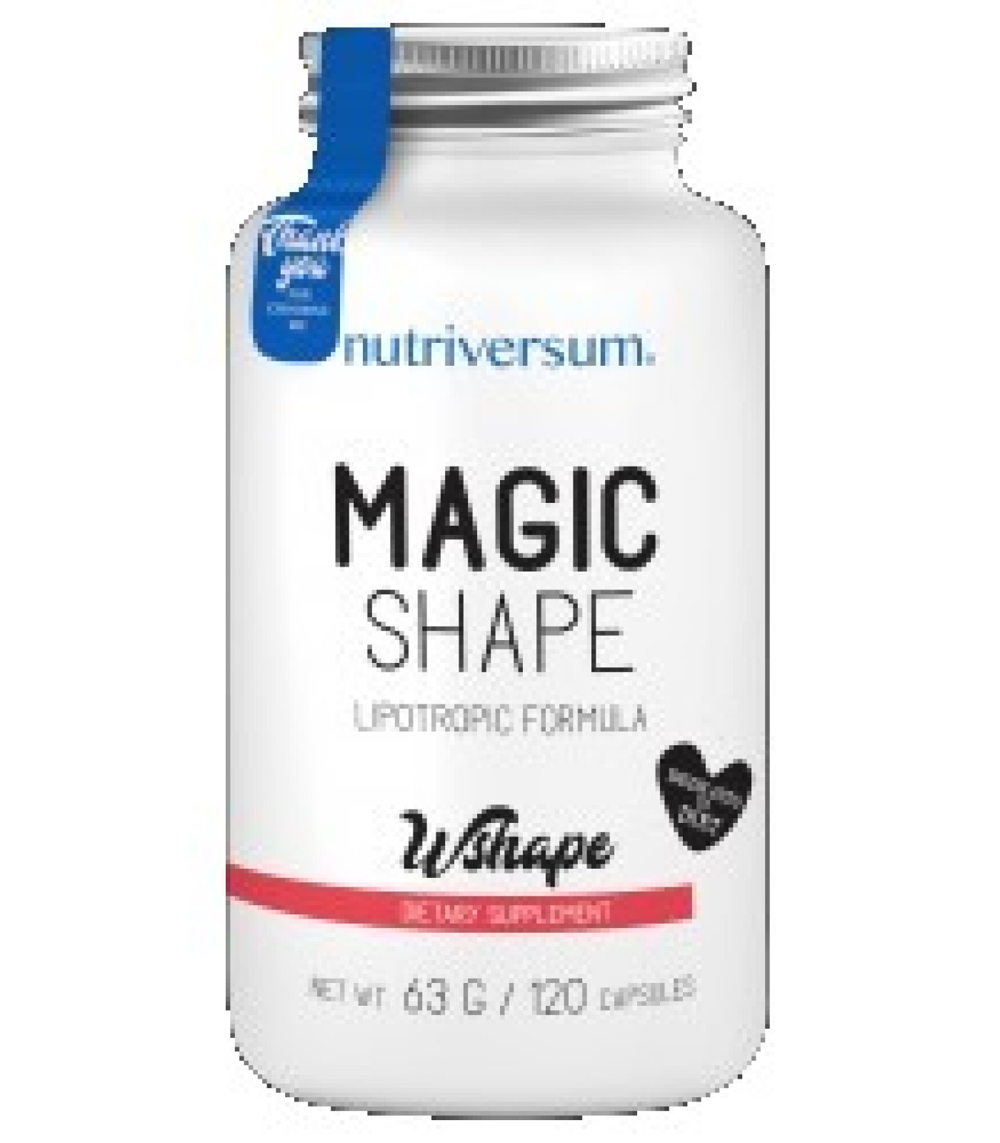 Nutriversum - Magic Shape | Lipotropic Fat Burning Formula for Women / 120 caps.