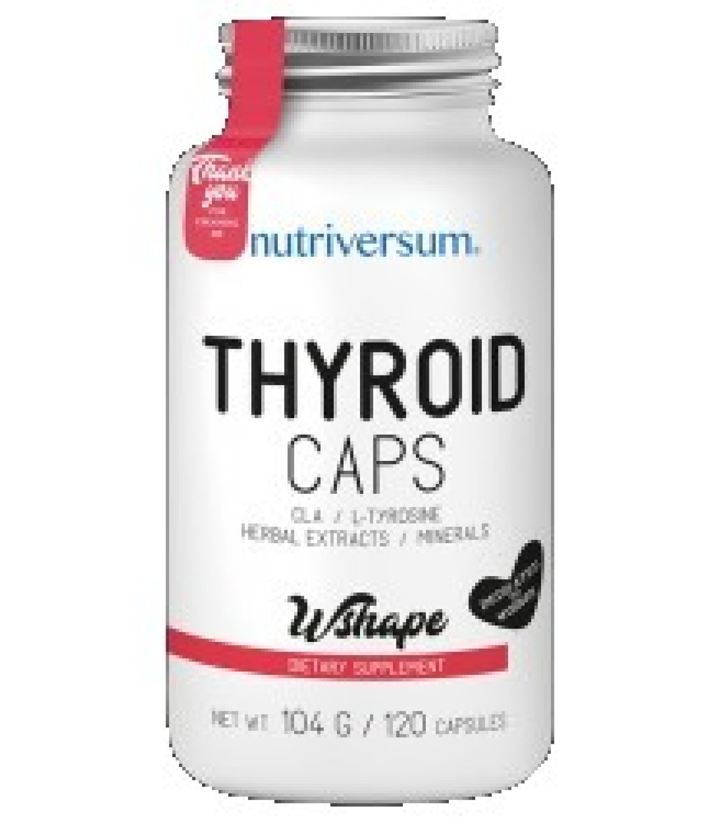 Nutriversum - Thyroid Caps | Natural Thyroid Support Formula / 120 caps.