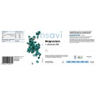 Osavi - Magnesium Citrate + Vitamin B6 / 180 капсули