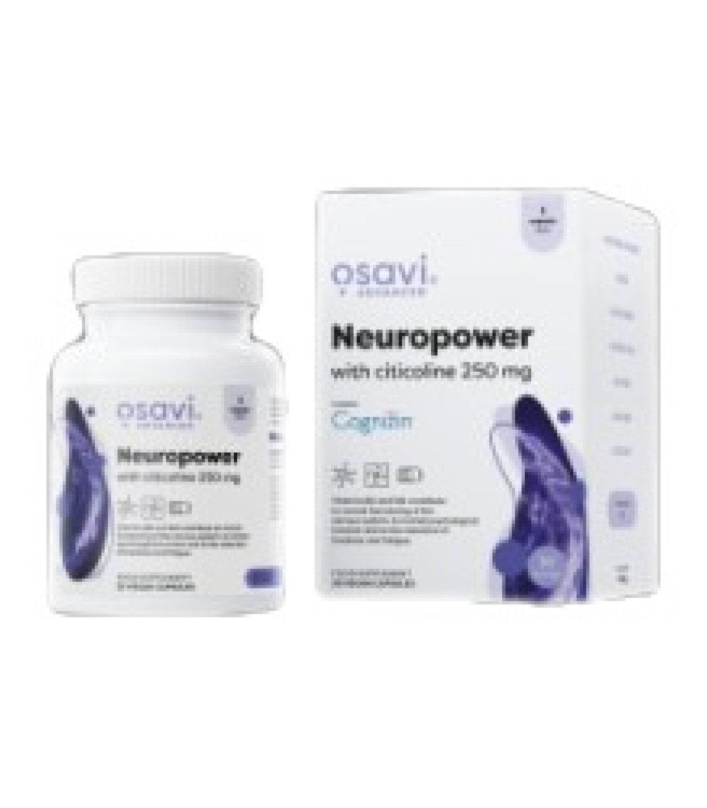 Osavi - Neuropower with Citicoline / 30 капсули, 30 дози Osavi - Neuropower with Citicoline / 30 капсули, 30 дози