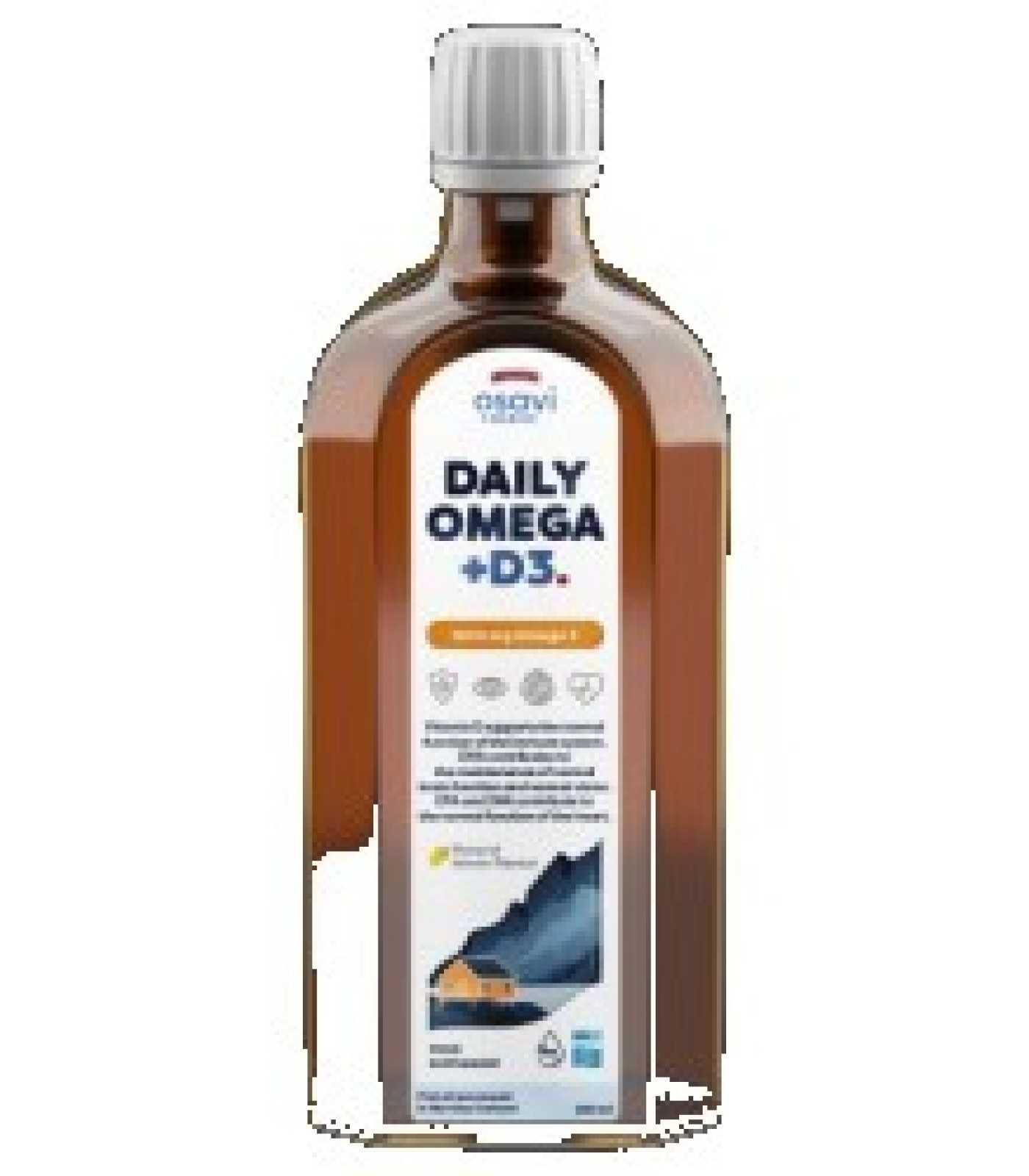 Osavi - Daily Omega + D3 Liquid | Natural Lemon Flavored / 250 мл