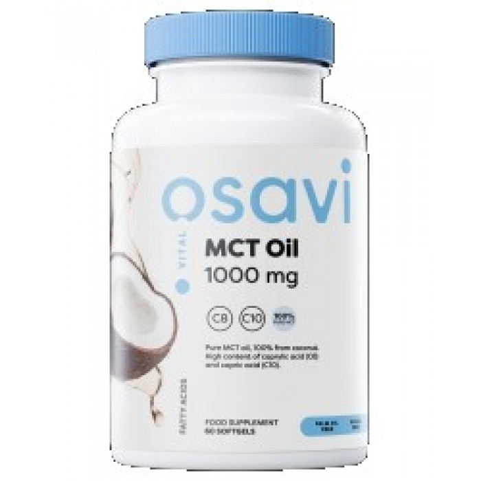 Osavi - MCT Oil 1000 mg | C8 + C10 / 60 Гел капсули