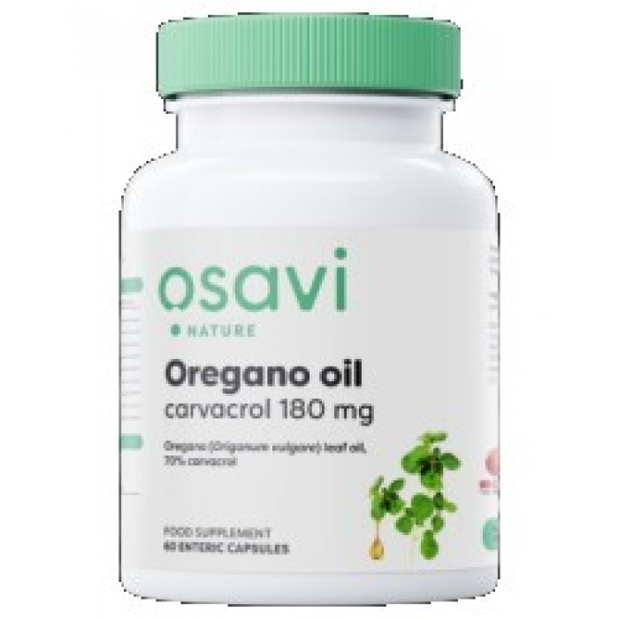 Osavi - Oregano Oil 257 mg | 70% Carvacrol / 60 капсули