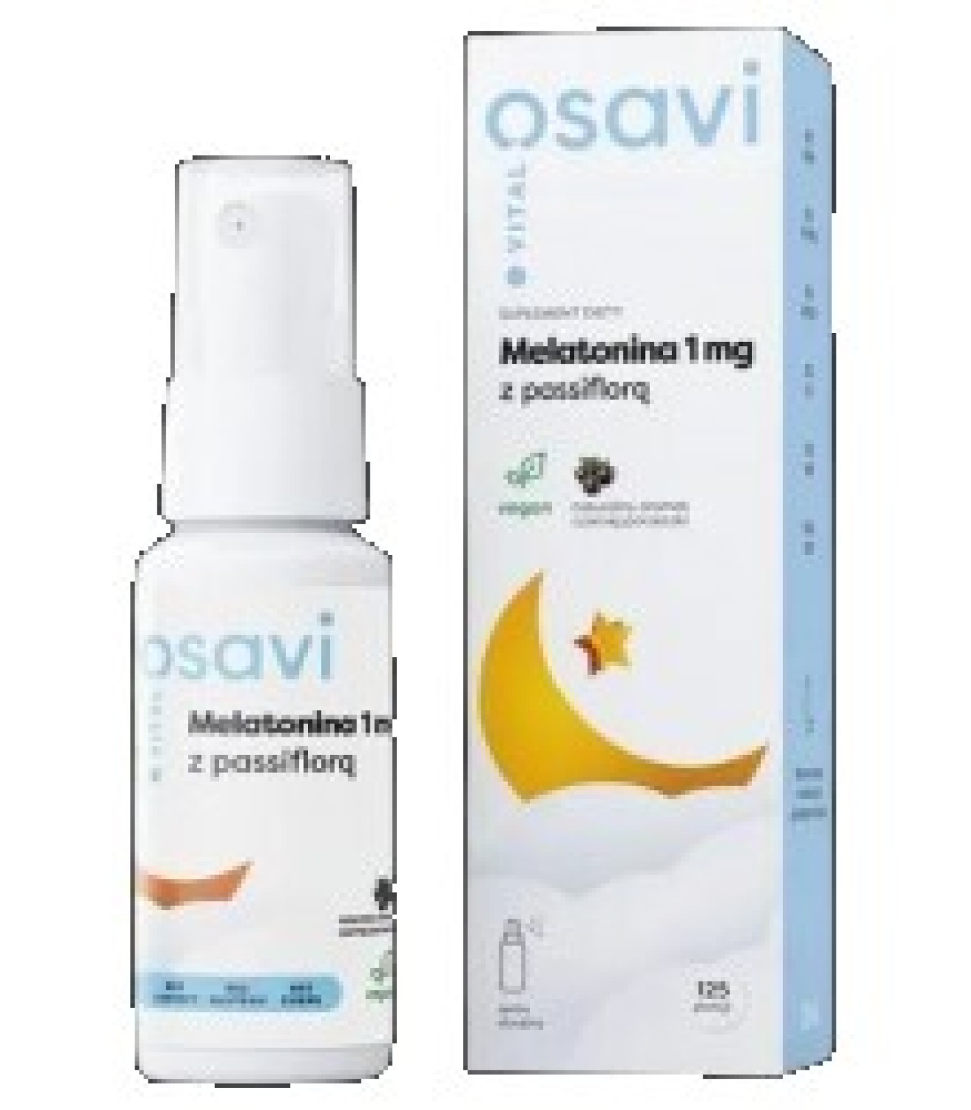 Osavi - Melatonin 1 mg Oral Spray | with Passiflora / 25 мл