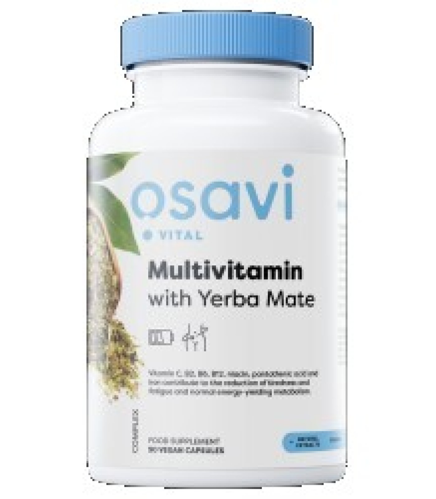 Osavi - Multivitamin with Yerba Mate / 90 капсули