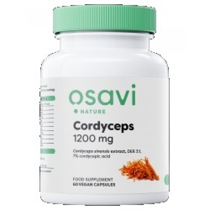 Osavi - Cordyceps 1200 mg / 60 капсули