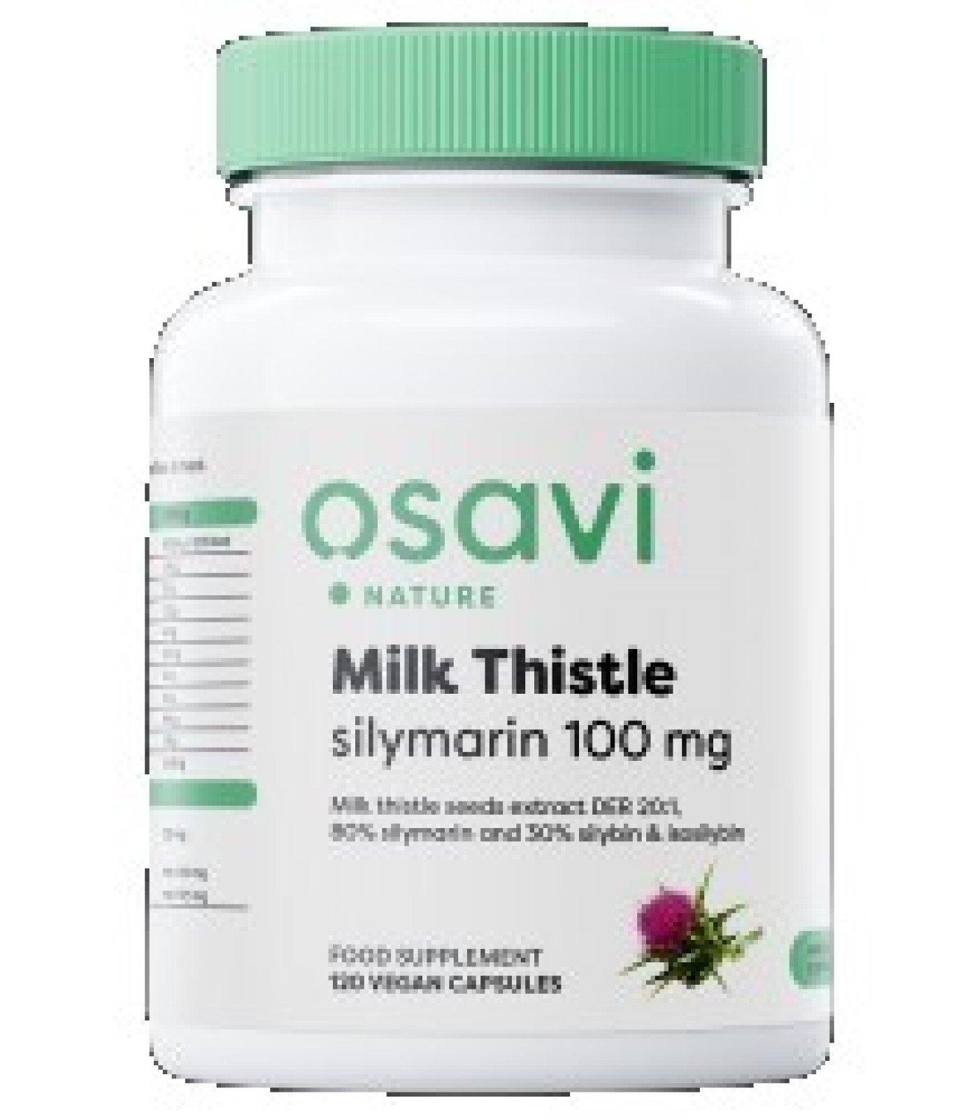 Osavi - Milk Thistle | Silymarin 100 mg / 120 капсули