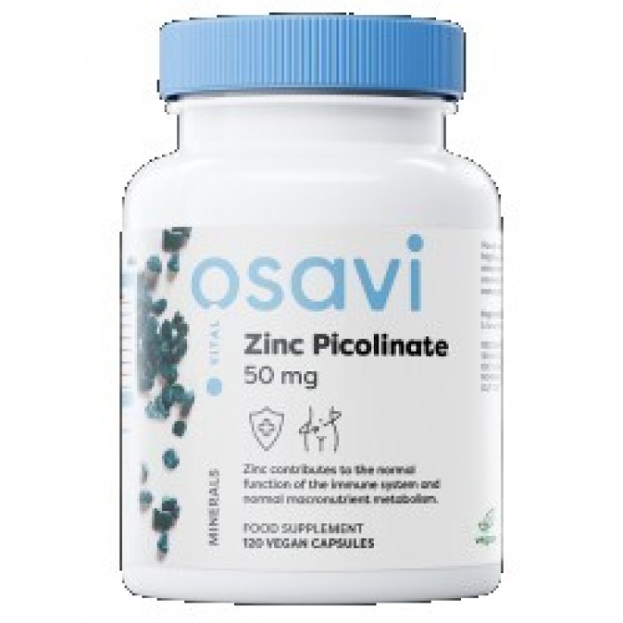 Osavi - Zinc Picolinate 50 mg / 120 капсули