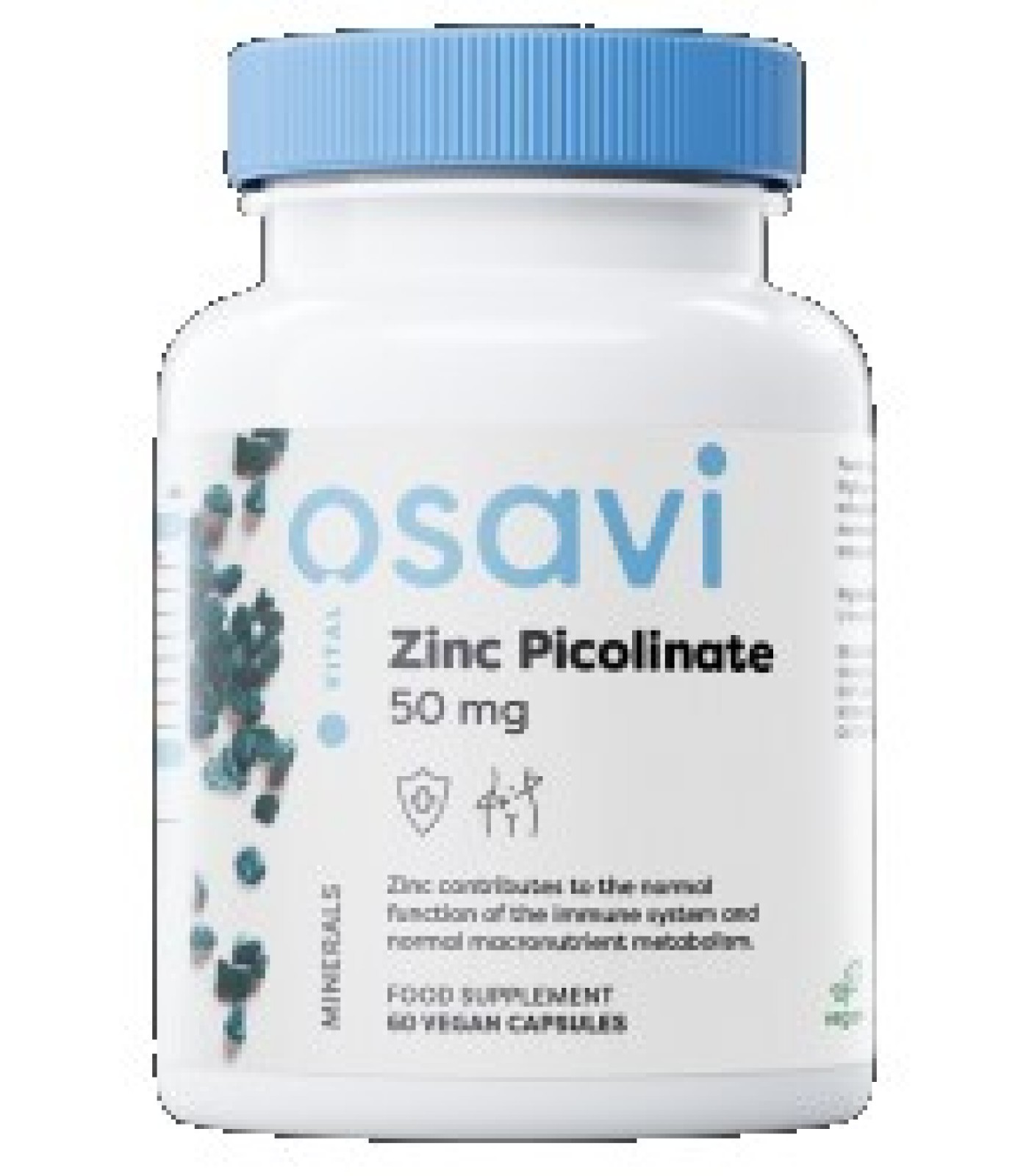 Osavi - Zinc Picolinate 50 mg / 60 капсули