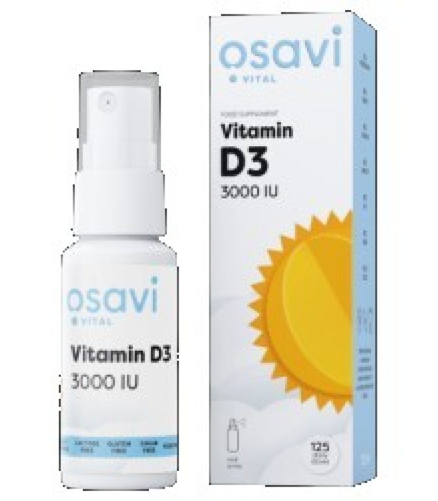 Osavi - Vitamin D3 3000 IU | Oral Spray / 5 мл