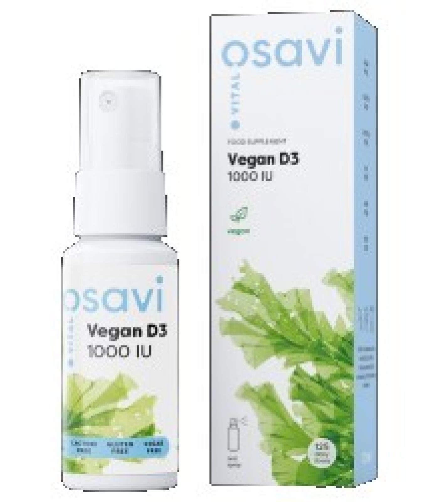 Osavi - Vegan D3 1000 IU | Oral Spray / 5 мл