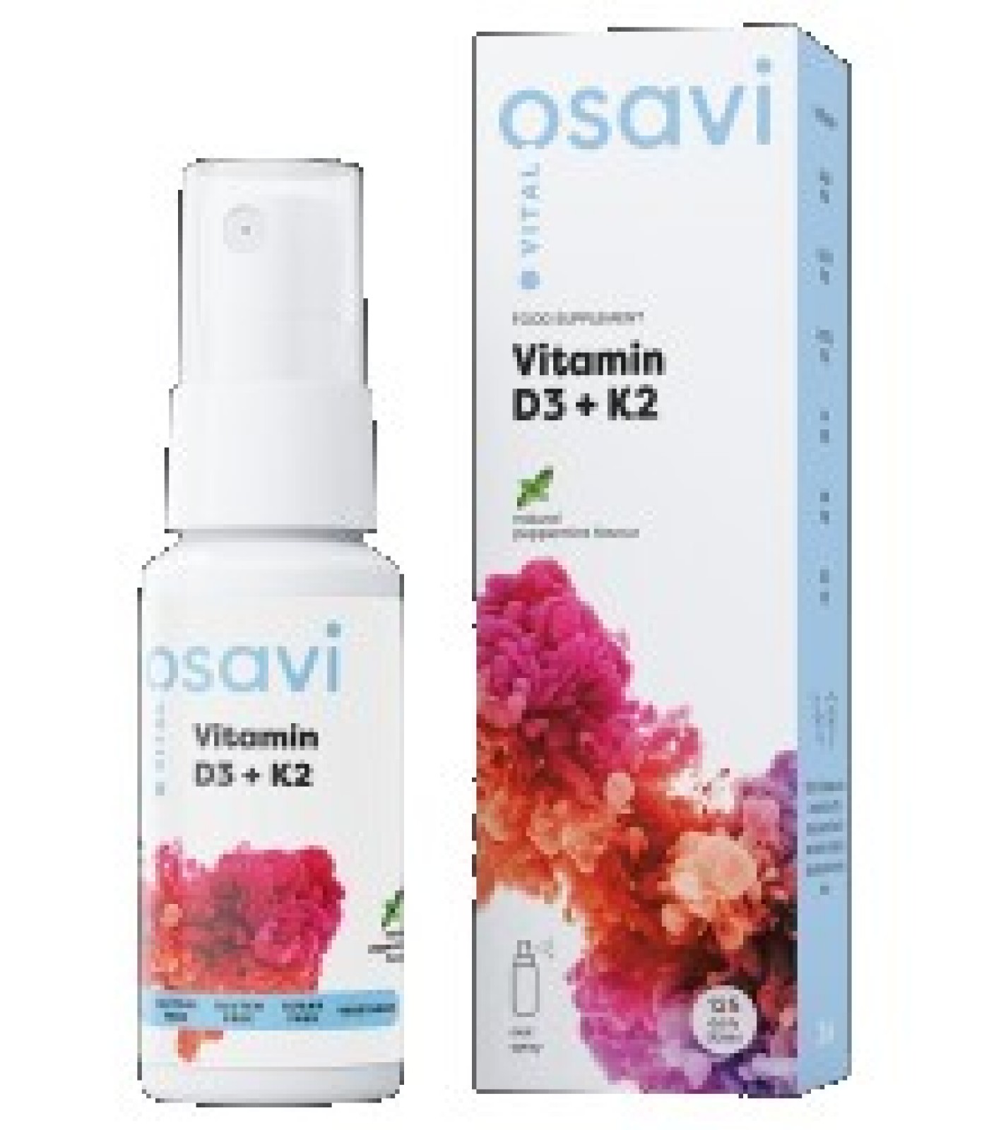 Osavi - Vitamin D3 + K2 | Oral Spray / 25 мл