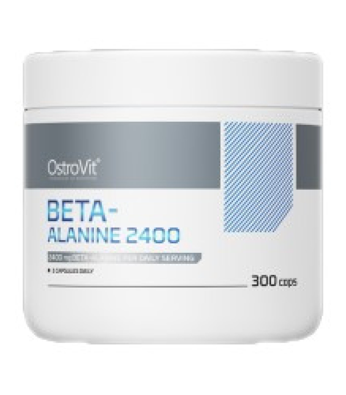 OstroVit - Beta Alanine 2400 / 300 капсули, 100 дози