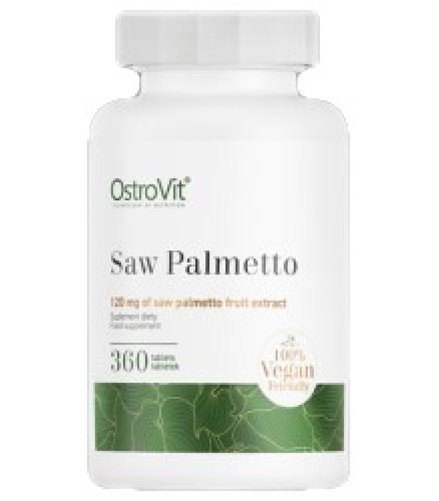 OstroVit - Saw Palmetto Extract 120 mg | Vege / 360 Таблетки