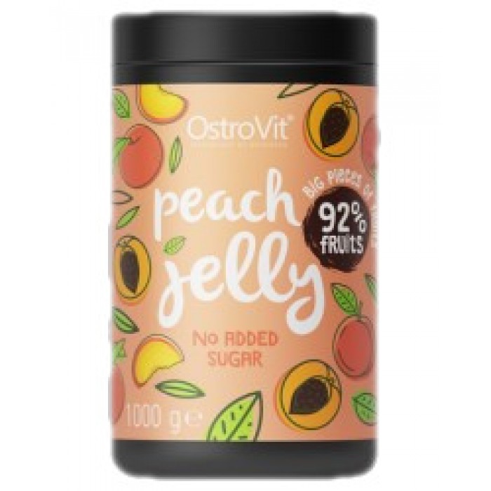 OstroVit - Peach Jelly | 92% Real Fruits ~ No Added Sugar / 1000 грама