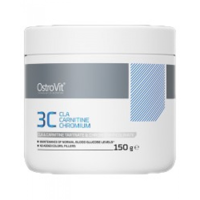 OstroVit - 3C | CLA + Carnitine + Chromium / 150 грама, 30 дози